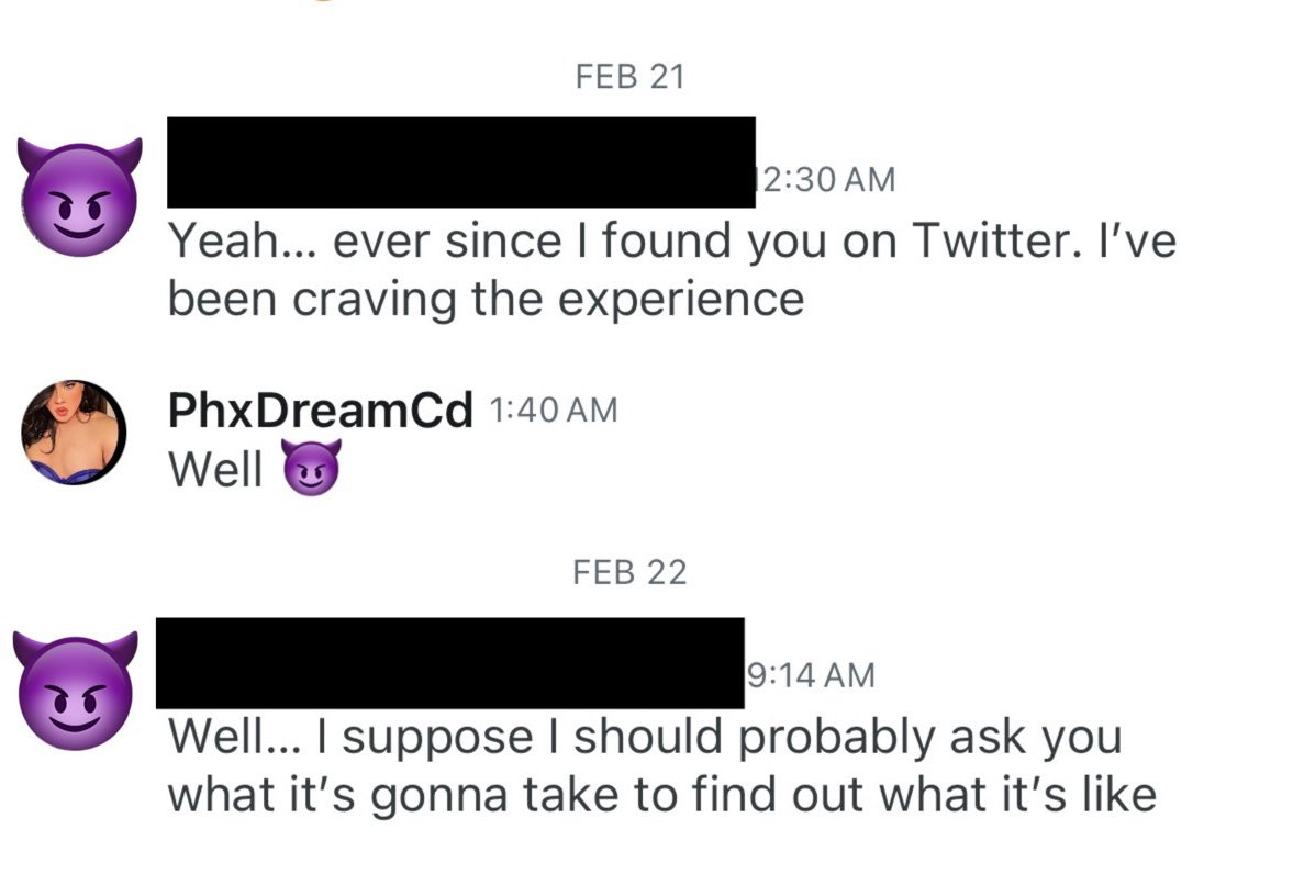 phxdream💋 tweet media