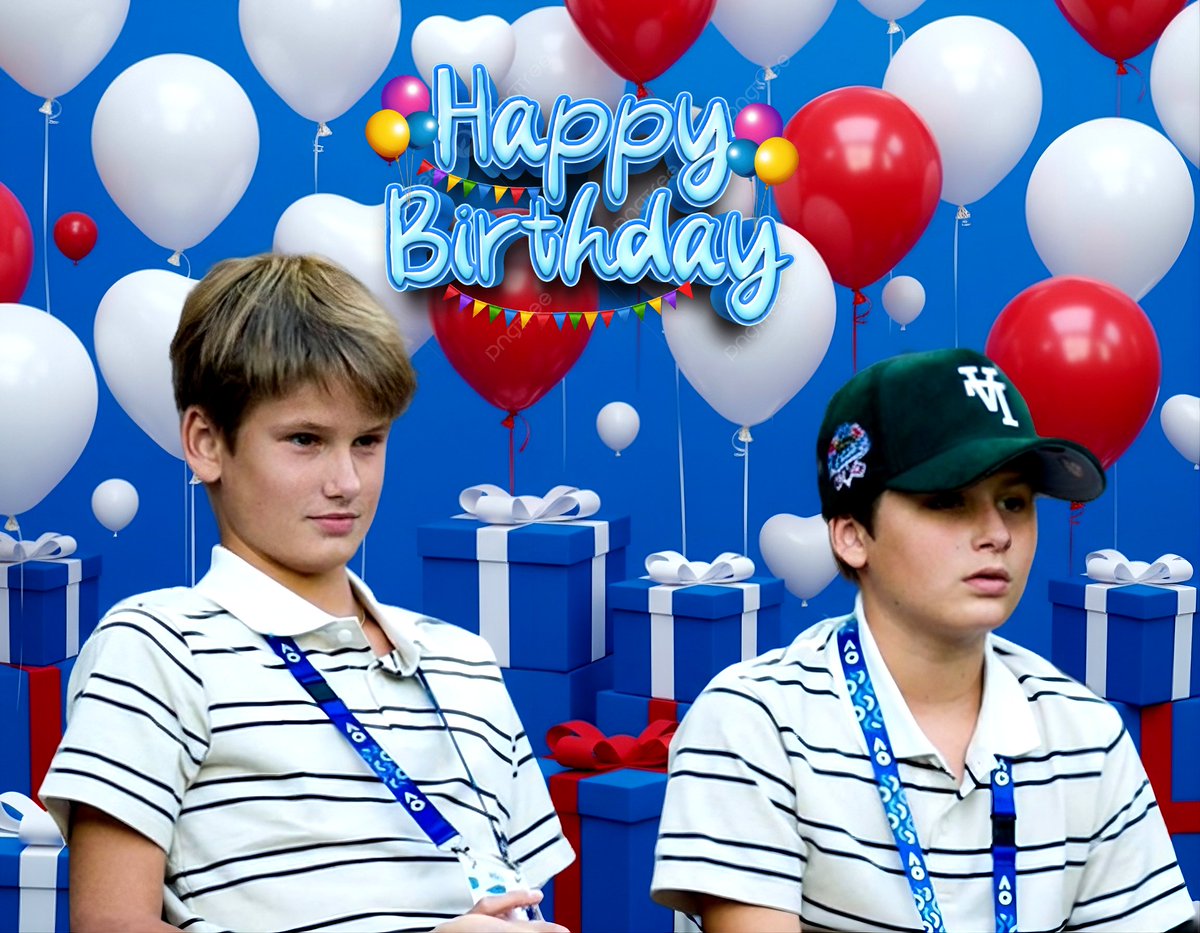 Happy Birthday Leo and Lenny Federer !🎂🎂🎈🎈
🔆 May 6, 2014 🔆