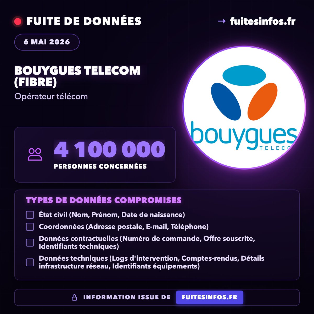 FUITES INFOS tweet media
