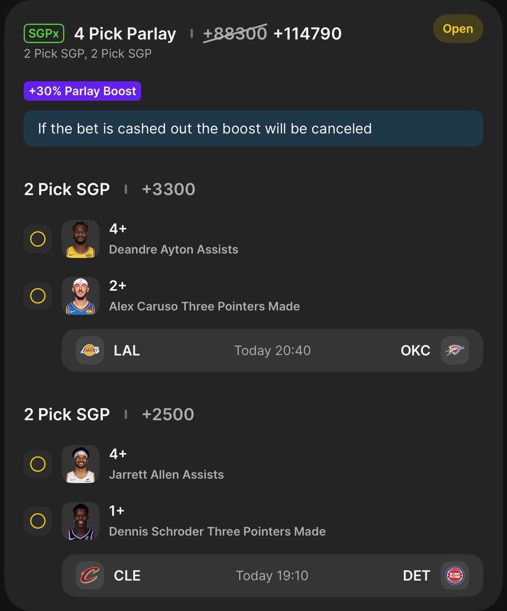 Parlay Habibi tweet media