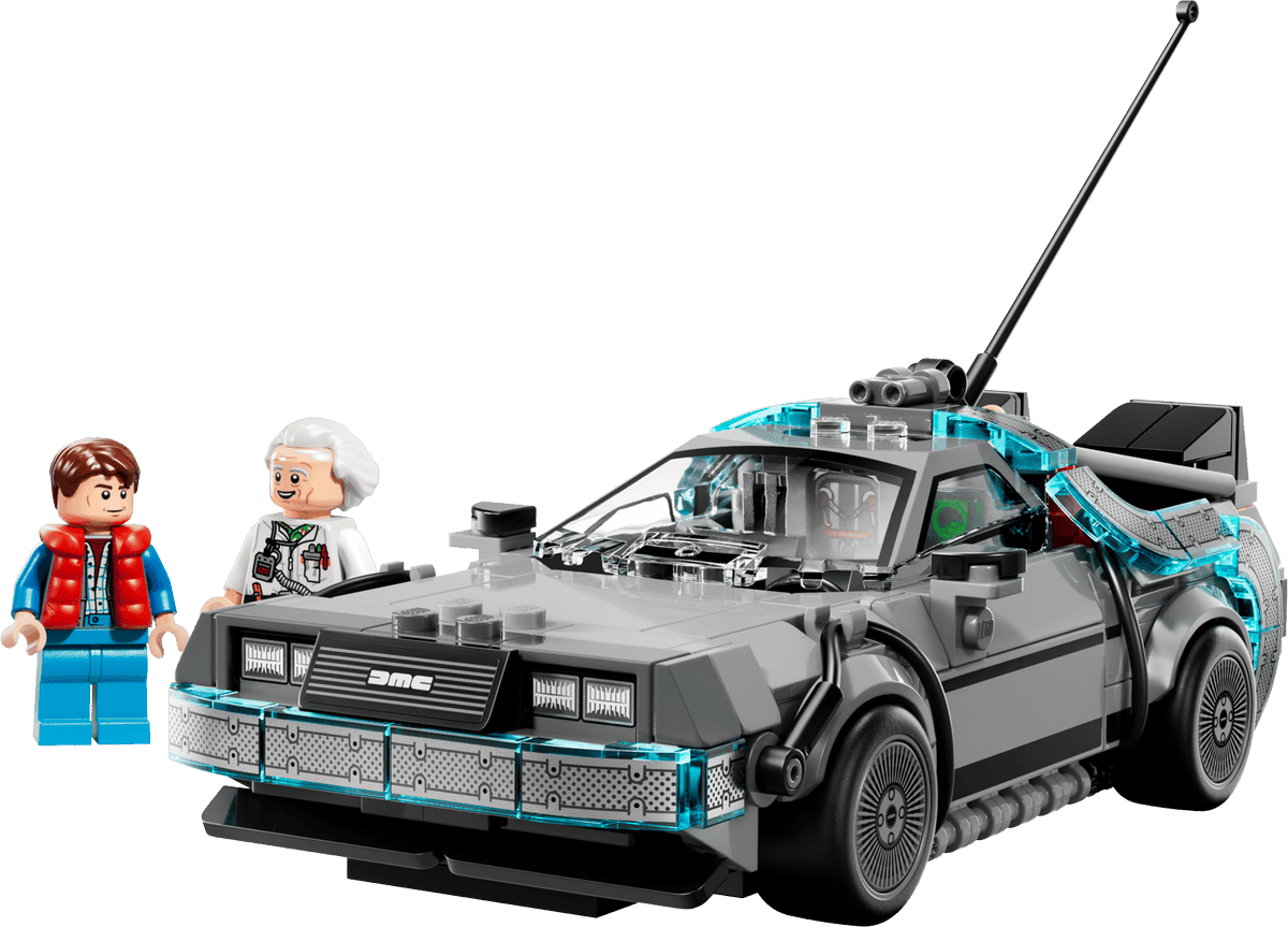 StudSource's tweet photo. Best Speed Champions set ever?
I think this might be the one.

The Back to the Future Time Machine is on sale right now and it’s an absolute banger.

Marty, Doc, 2 build modes, tiny DeLorean… ridiculous set.

👉 https://t.co/bB1JP7PN21

#LEGO #SpeedChampions #BackToTheFuture https://t.co/rlmAi9veMU