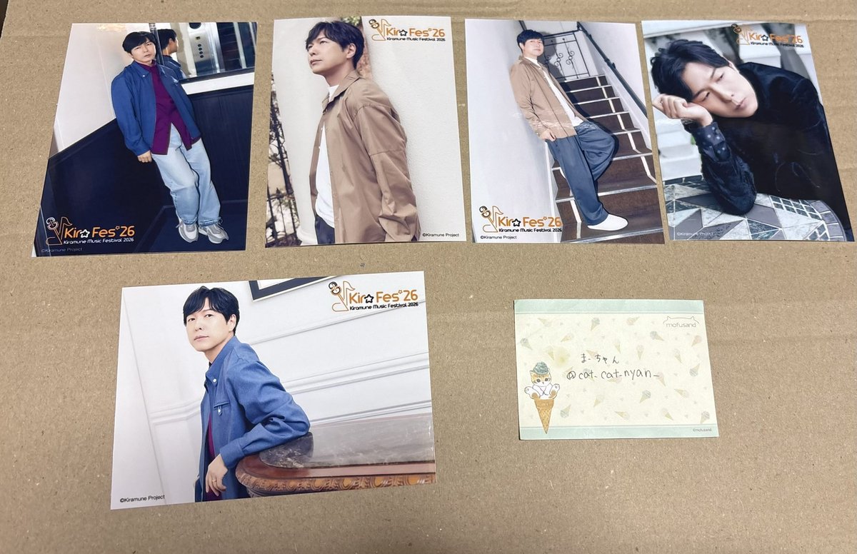 cat_cat_nyan_'s tweet photo. 【交換】Kiramune Music Festival 2026 キラフェス  ブロマイド

譲:浪川さん(画像1枚目)

求:神谷さん(画像2枚目)

＊キラフェス2日目手渡しor郵送
＊検索からでもお気軽にお声掛けください🌸 https://t.co/AwhS4pf7lf