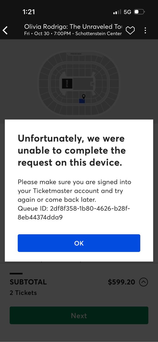 melgliebe's tweet photo. @Ticketmaster you are the worst thing that ever happened to humanity! I tried to get tickets for @oliviarodrigo and u f-d me out of tickets 4 times!! Let’s look at every excuse you gave me pictured below. And yes I used an Amex Card, in fact 2 diff ones! YOU SUCK. https://t.co/53Fr4soXNb