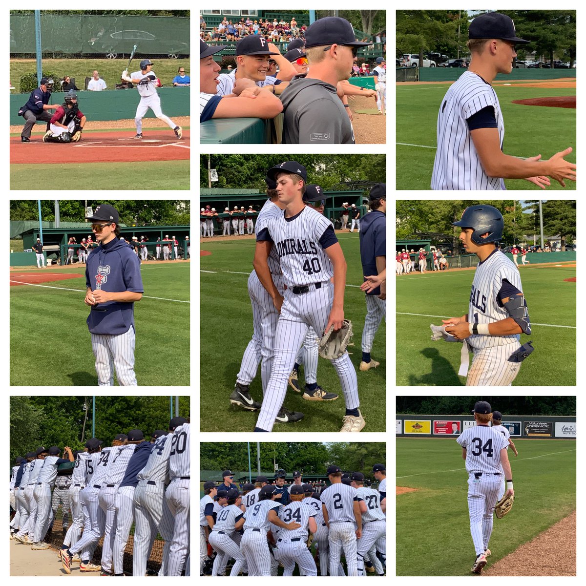 coachtatefhs20's tweet photo. Final Score ⚾️⚓️

FARRAGUT 8
OAK RIDGE 4

Ads force the If Necessary Championship Game at 7:45 tonight!

Winning Pitcher: ZEKE SULACK
Save:  JOEY RAY

@5StarPreps @prepxtra @West105_WFIV @AdmiralGameday https://t.co/0tzE983e93