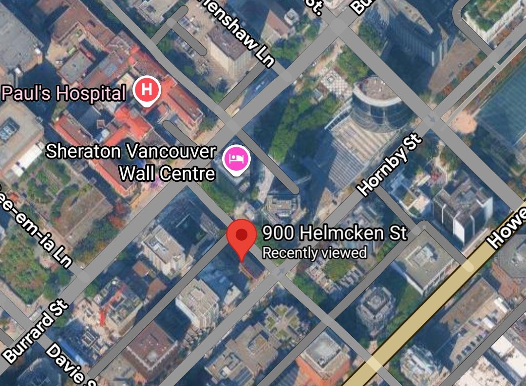 iamkennethchan's tweet image. Vancouver Coastal Health's new replacement overdose prevention site will be at 900 Helmcken St.

Mayor Ken Sim is not pulling any punches to prevent its opening.

Located next to Sheraton Wall Centre hotel, opening before FIFA World Cup. #vanpoli #vanre

dailyhive.com/vancouver/vanc…