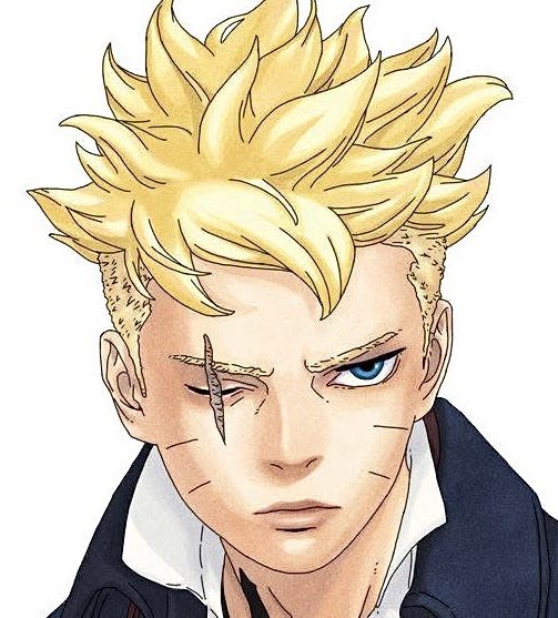 Code_VI_'s tweet photo. @gansier No me cabe duda que esta ilustración de Boruto tuvo una pincelada de inspiración en Billy Idol. https://t.co/iQYfdYvI2r