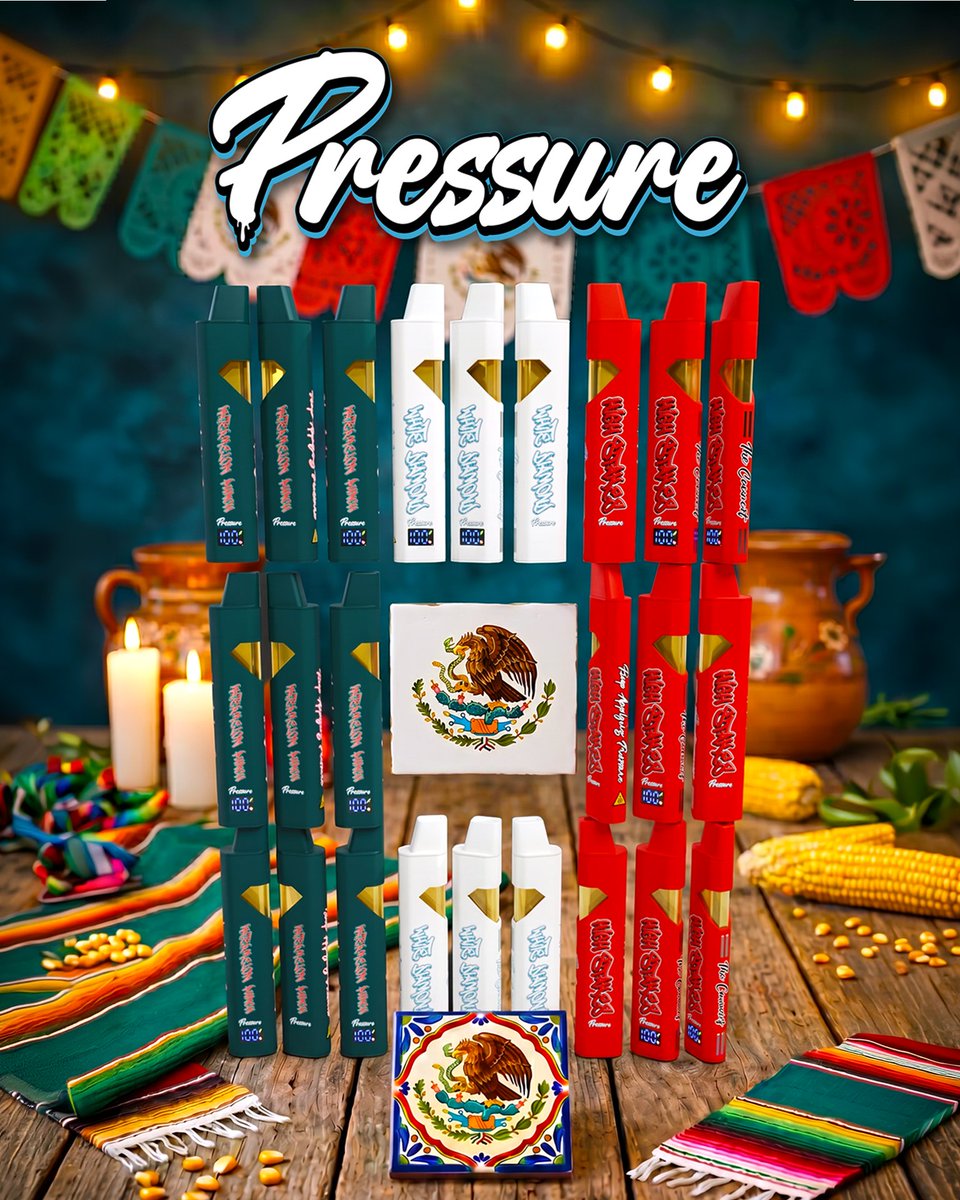 PressureExtract's tweet photo. ¡Este Cinco de Mayo subimos el nivel diferente! 🇲🇽
You know you gotta bring that Pressure to celebrate it correctly 🔥

#pressure
#connectandcreate
#cincodemayo https://t.co/B89lxBr9cL
