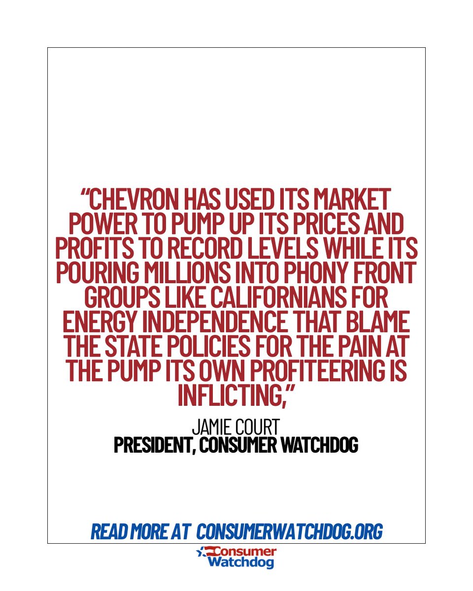 Consumer Watchdog tweet media