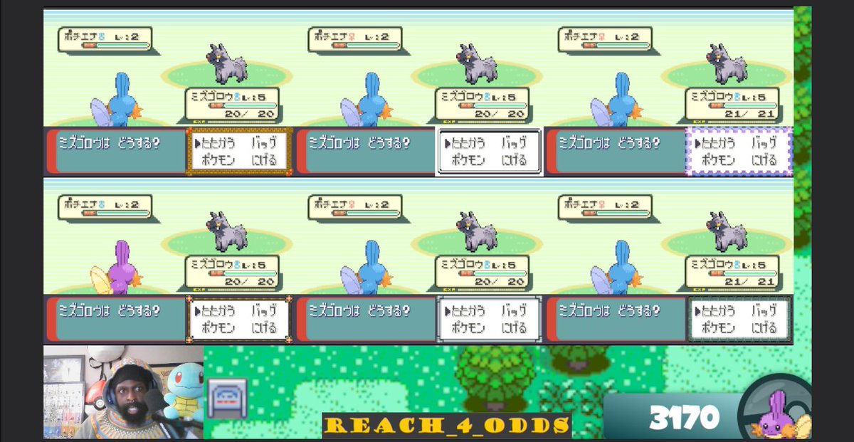 Reach_4_Odds's tweet image. ✨🎯BINGO TARGETS ACQUIRED✨🎯
HOENN STARTERS HUNT= COMPLETED (3 OF 3)
1 square away from my 1st SHINY BINGO🫡
#pokemon #shinypokemon