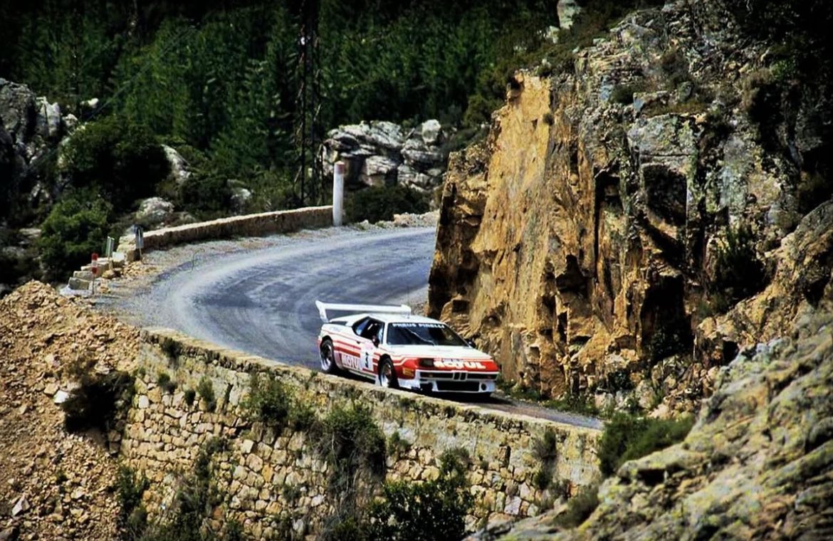 candvbmw's tweet image. 🗓️ 43 Years ago on May 5, 1983's Tour de Corse kicked off. The 430 hp #3 #BMW M1 of Bernard Béguin and Jean-Jacques Lenne retired early on Stage 5 due to an engine failure. 

#bmwm1 #bmwe26
