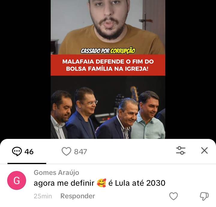 Análise Política tweet media