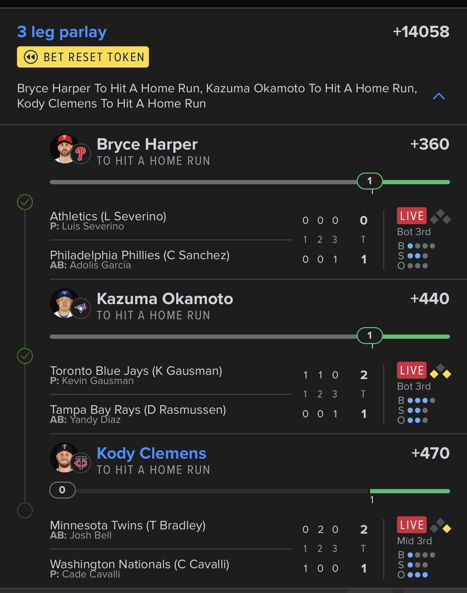 Manycruzzz's tweet photo. @MLBHR Kody Got me right? https://t.co/bVEgL6v3cY