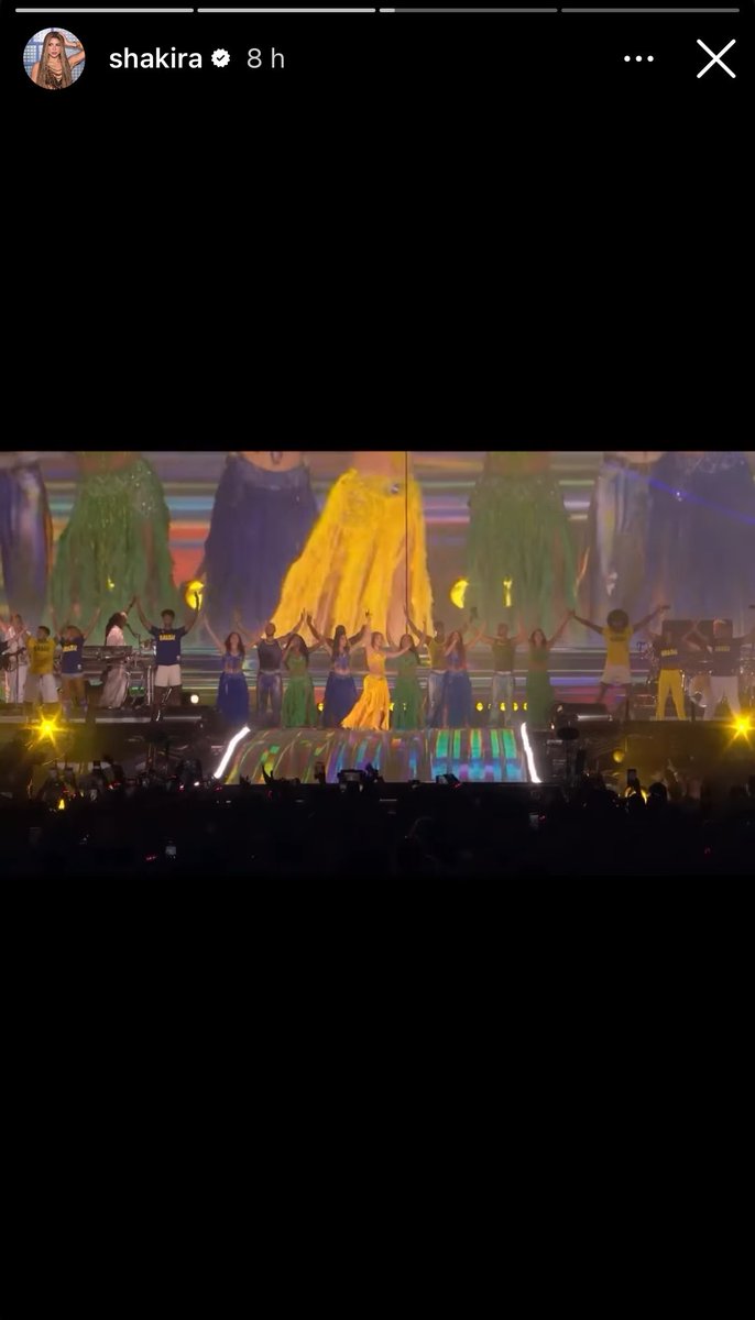 shakirapasionOF's tweet image. Shakira ha compartido vía Instagram Stories parte de su presentación en Copacabana interpretando WAKA WAKA (This time for África) ⚽️🏆🐺🔥

#Lobacabana #Shakicabana #WorldCup