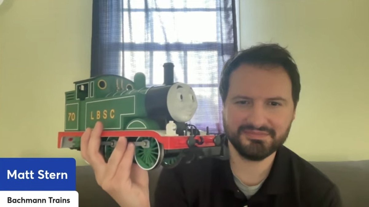 thomasmerchnews's tweet photo. Bachmann has revealed their painted sample for G Scale LBSC Thomas! https://t.co/1XkMM2lwxv