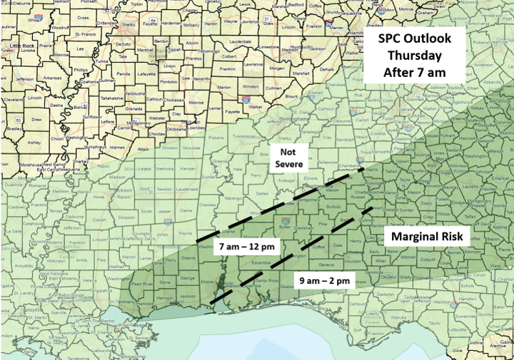 AlabamaEMA's tweet photo. [5/5/26] Severe Threat Increasing for Portions of Central Alabama
https://t.co/idGUsRk5QB https://t.co/a7K5rNc99K