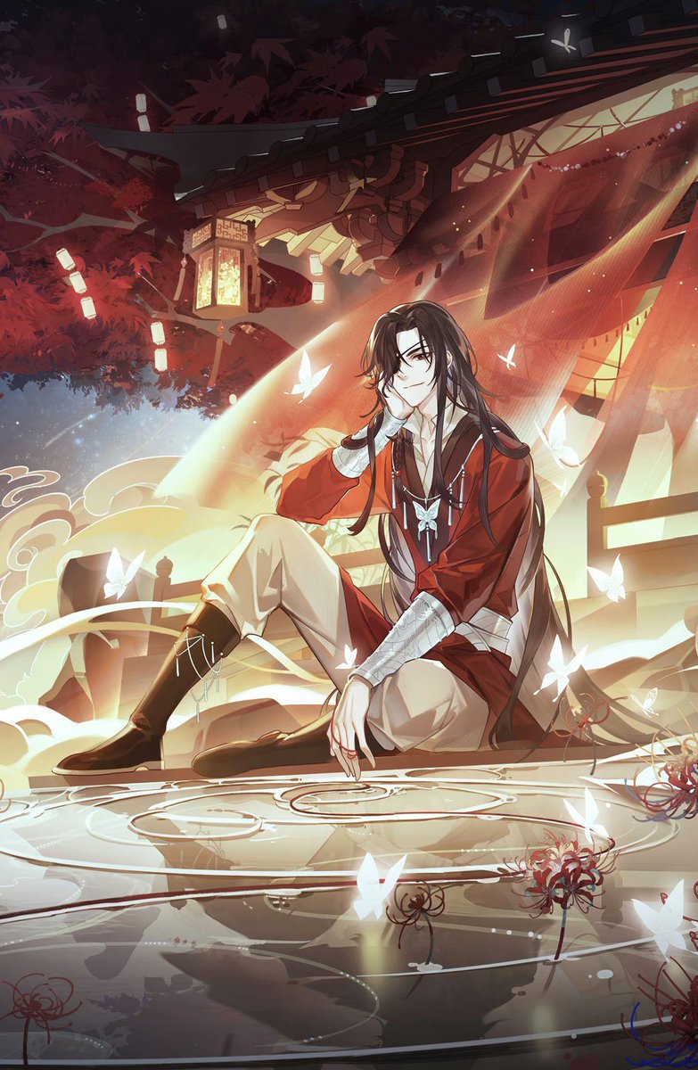 God, HuaHua literally can’t go two seconds without sitting there looking like the hottest Ghost King in existence, which he is mind you-
#TGCF