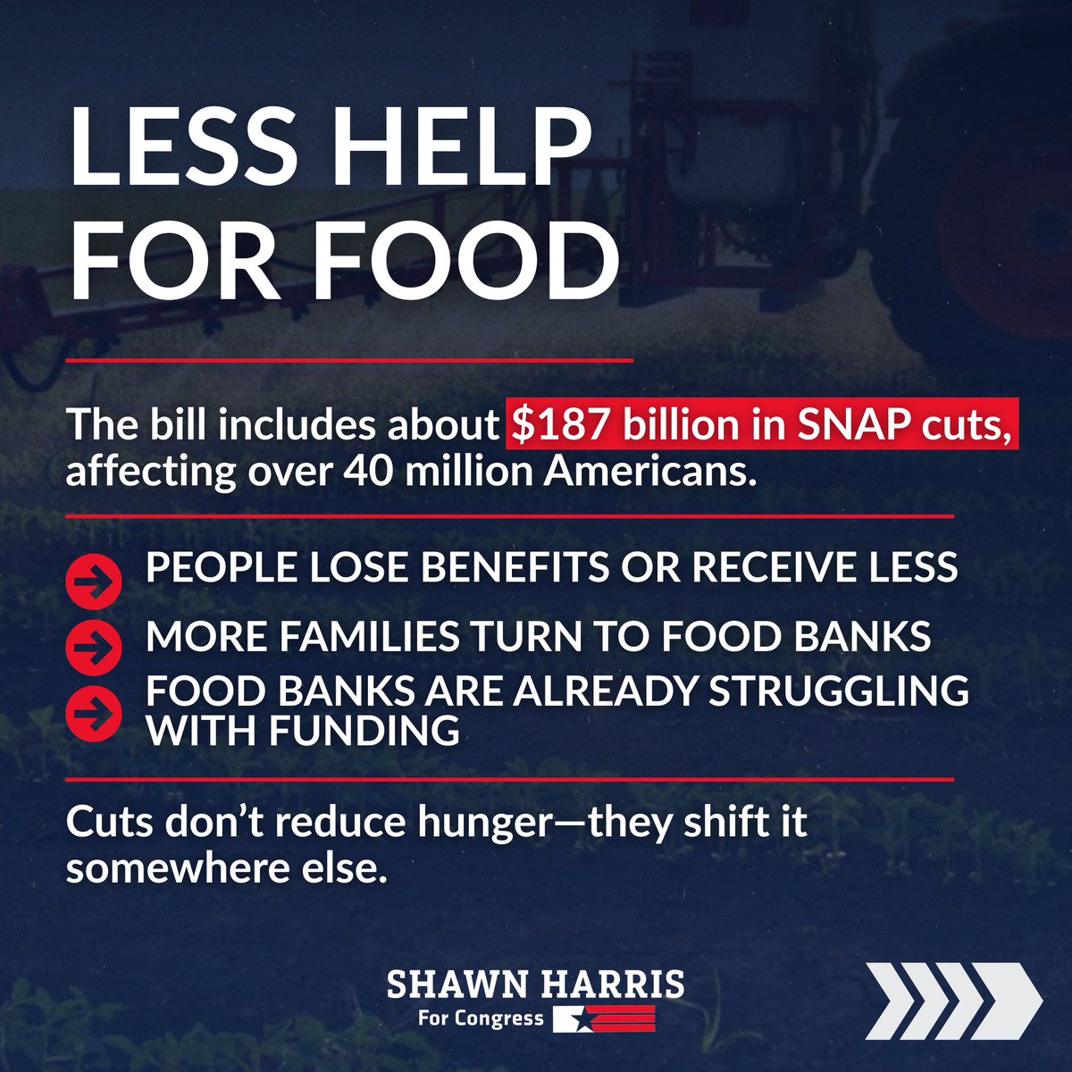 Shawn Harris for Congress tweet media
