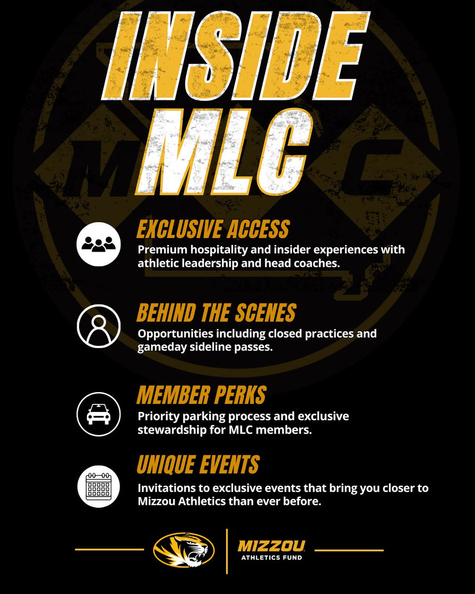 MizzouMAF's tweet photo. Celebrating 5/5 with 550 Mizzou Leadership Circle Members! 

The MLC is Mizzou Athletics philanthropic giving society that fuels competitive excellence, scholarships, and capital priorities. MLC members gain exclusive access and experiences across Mizzou Athletics. https://t.co/vqsbyqlJZm
