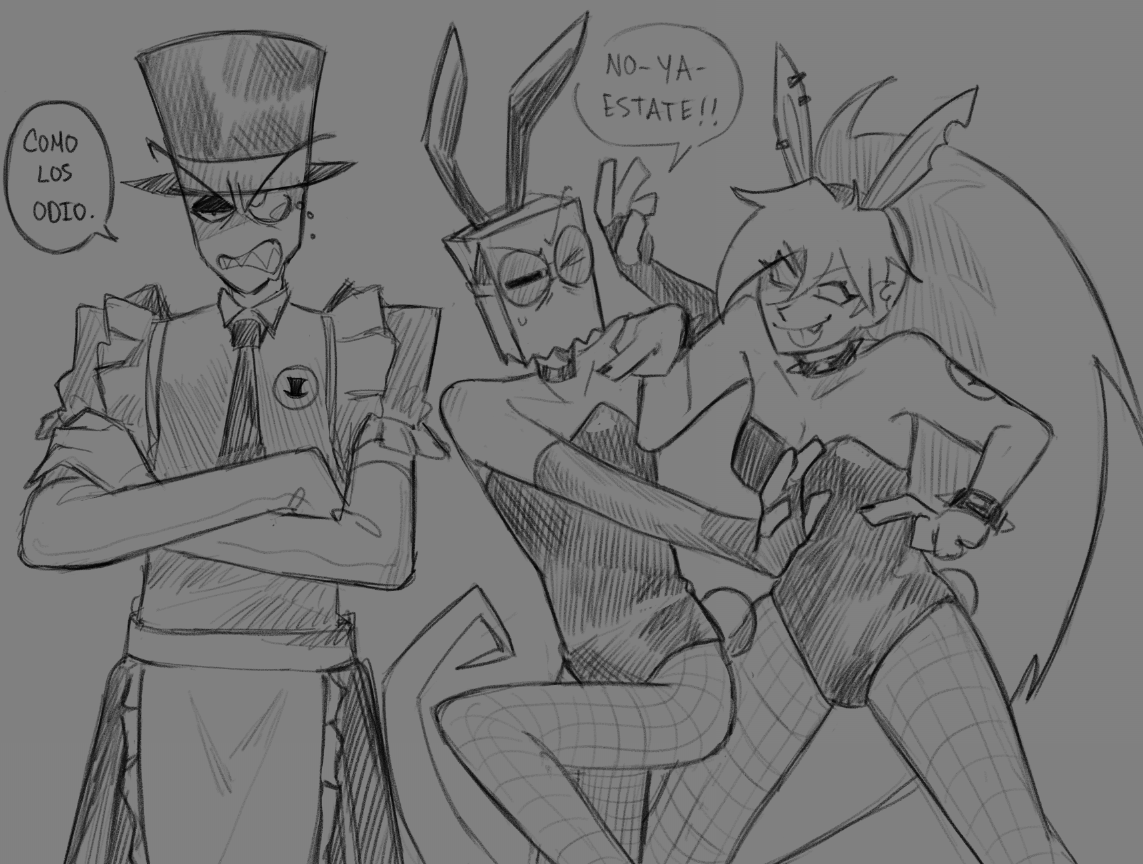 UvaMint18's tweet photo. black hat maid pero a que costo (juran que es para promocionar nuevo producto) #villainous #villanos https://t.co/J6CvTLMizd