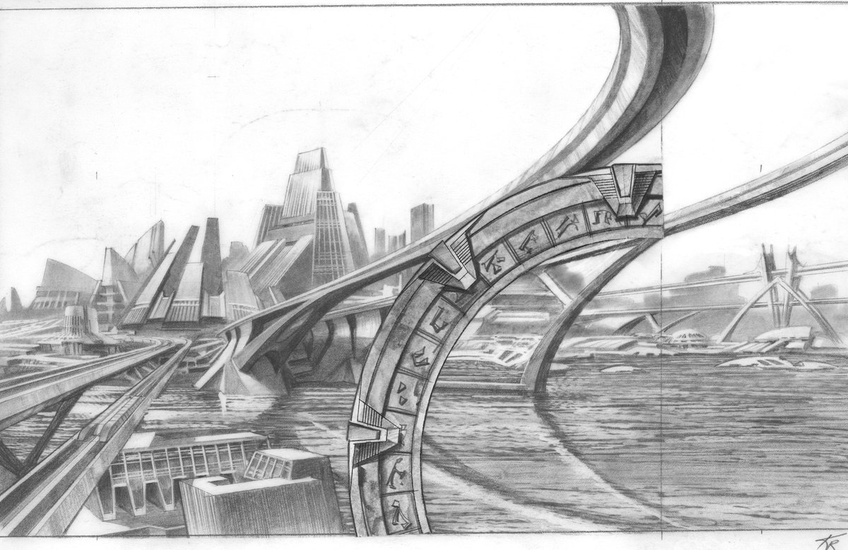 BaronDestructo's tweet photo. Stargate: SG-1 concept art - season 2 https://t.co/lr9yphUh7x