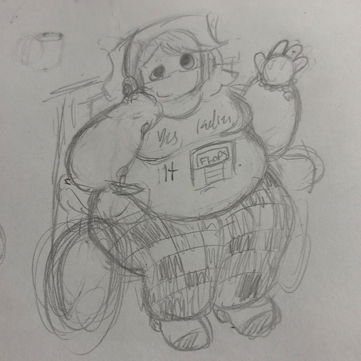 sketching a scag gajinka