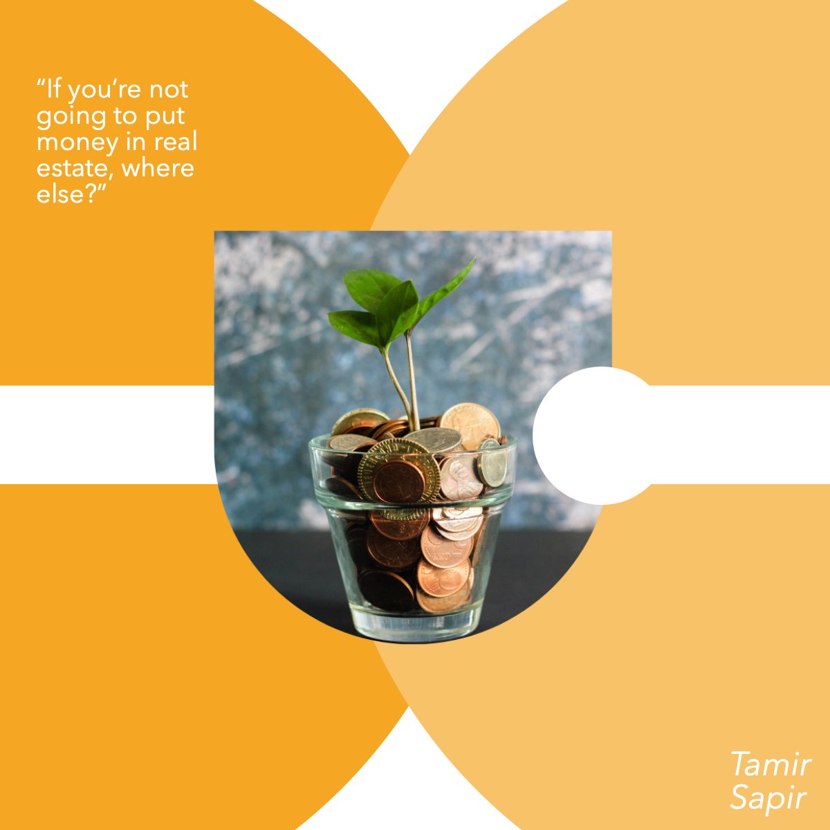 thedearingteam's tweet image. "If you are not going to put your money in real estate, where else?"  — Tamir Sapir 📖

#QuoteOfTheDay #RealEstateQuotes #LifeQuotes #HomeInspiration #PropertyWisdom #QuotesForLiving