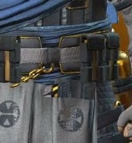 zumafan2002's tweet photo. @CausticUpdates His skins are the most glitched in the game, for example, it's been this way for almost 7 years, it's a glitch they never fixed, it's on the back as well and it's consistent with every recolor version of the divine right skin https://t.co/AQCF0dkY2n