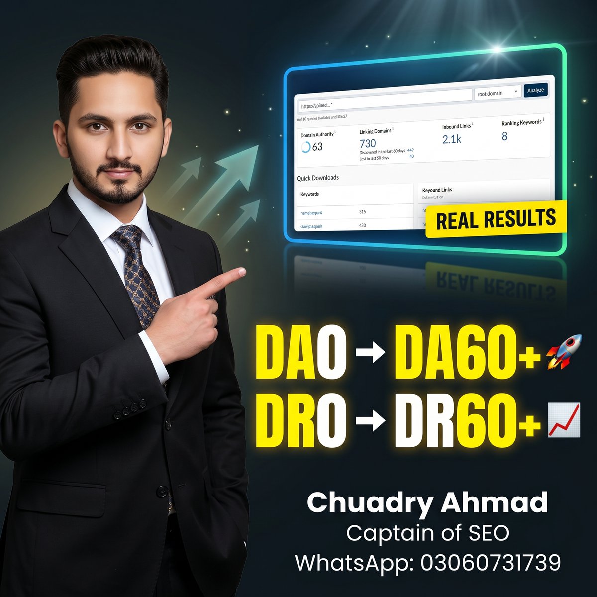 CaptainofSeo's tweet image. 🎯 Need DA &amp;amp; DR services for your website?
I provide clean and reliable solutions to grow your domain authority the right way.

#SEO #SEOServices #DigitalMarketing #Backlinks #LinkBuilding #DomainAuthority #DomainRating #WebsiteGrowth #OrganicSEO #SearchEngineOptimization