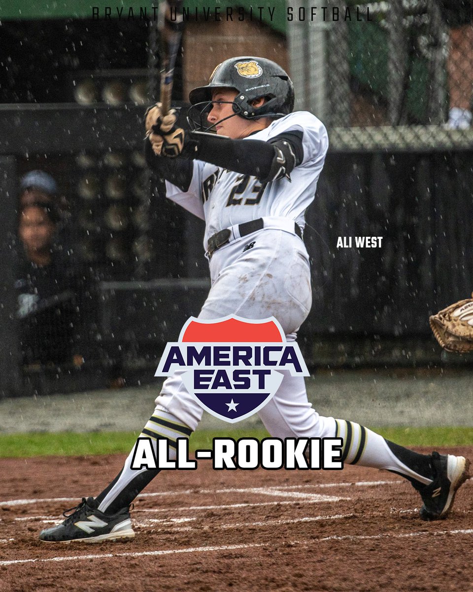 BryantSoftball's tweet photo. Ali West

⭐ All-Rookie https://t.co/ZWnF9CNdtP