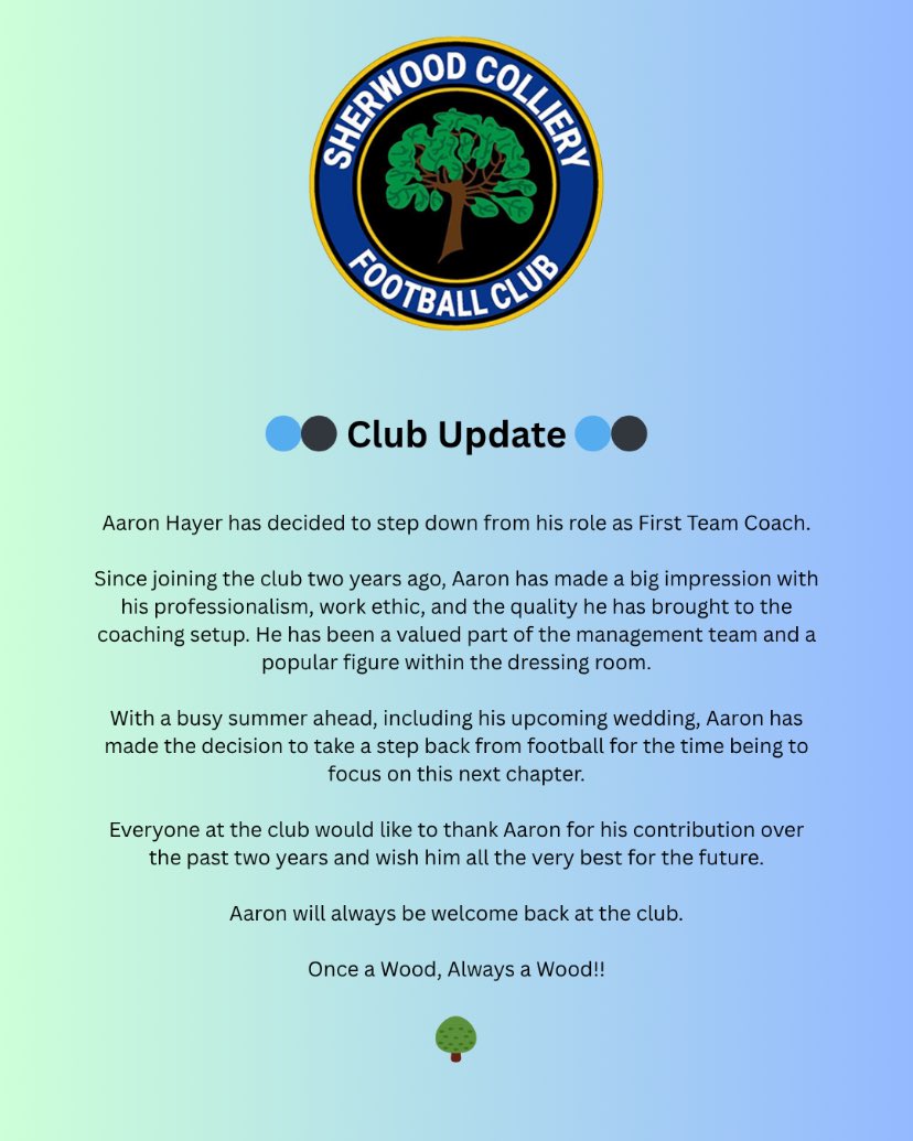 Sherwood Colliery FC tweet media