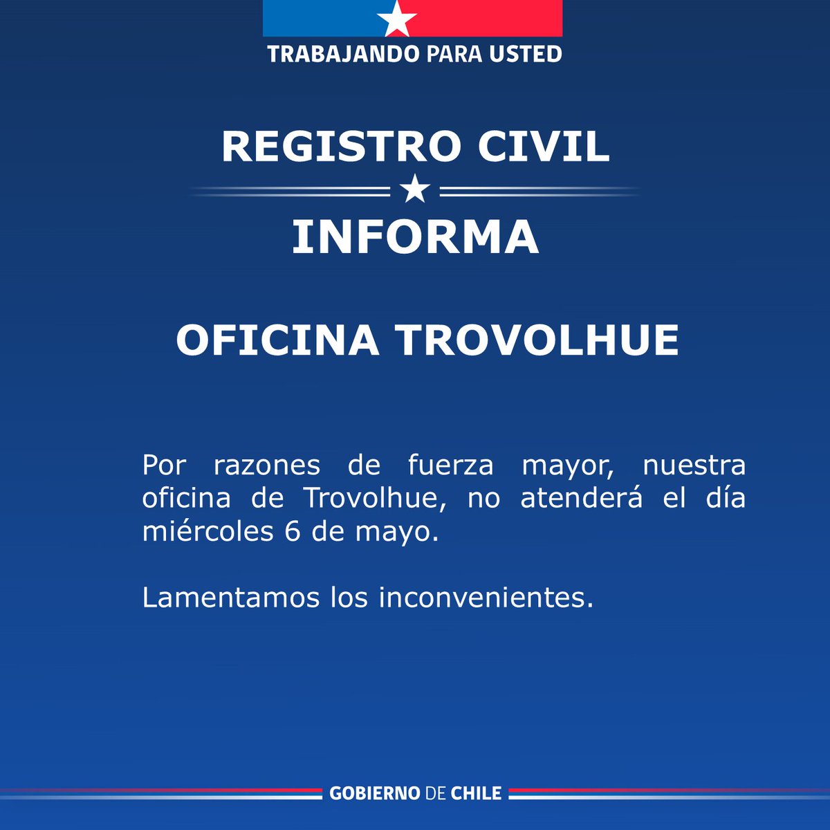 Atención #Trovolhue #regiondelaaraucania