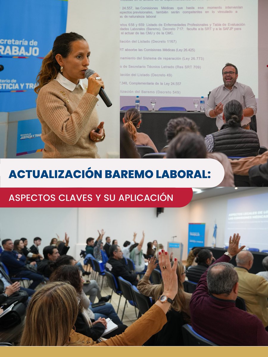 Ministerio de Justicia y Trabajo tweet media