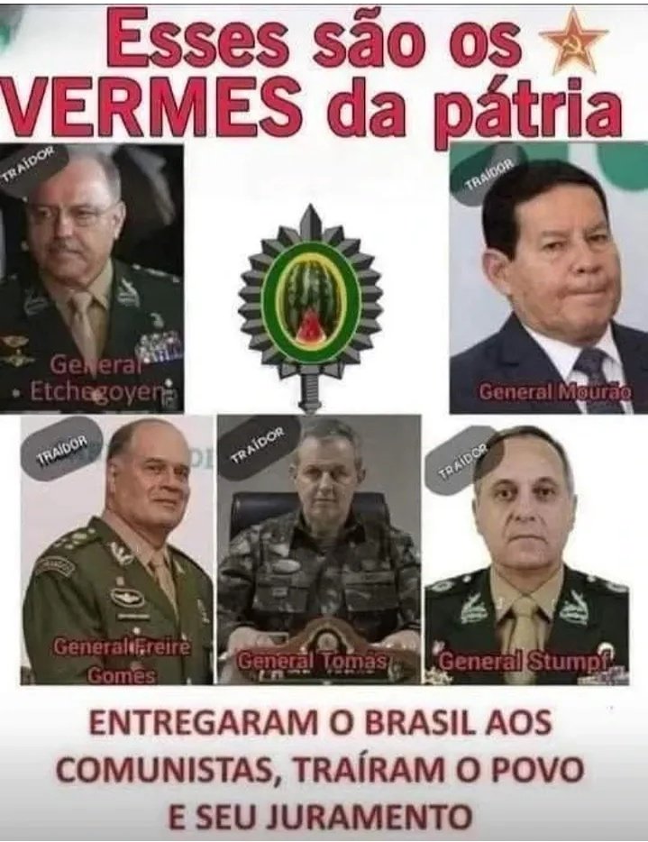 CARLOSDESTRO7's tweet photo. Quartéis ociosos nos centros urbanos, tropa sem treinamentos e
17 mil km de fronteira abandonada e assaltada, um povo entregue aos CORRUPTOS e ao BALCÃO de NEGOCIATAS do @STF_oficial https://t.co/9FmeILU2bE