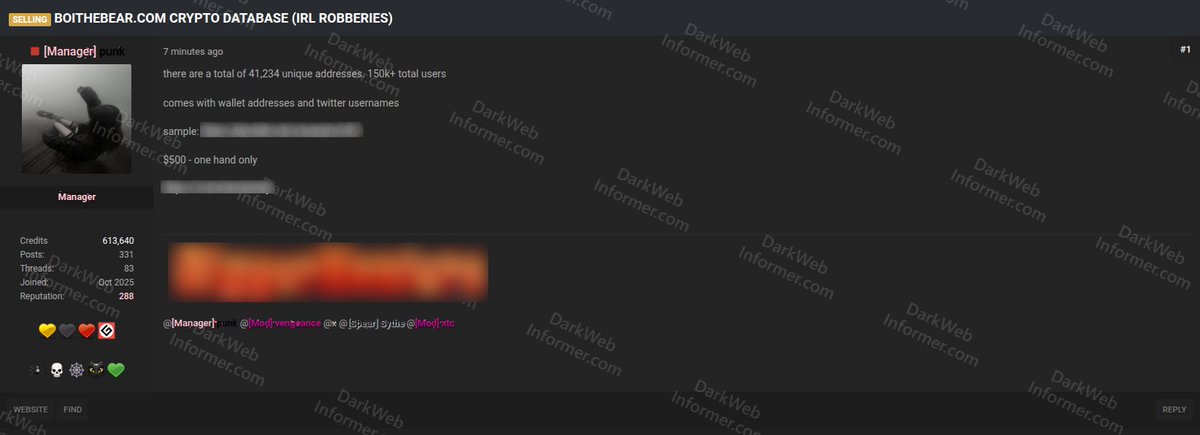 Dark Web Informer tweet media