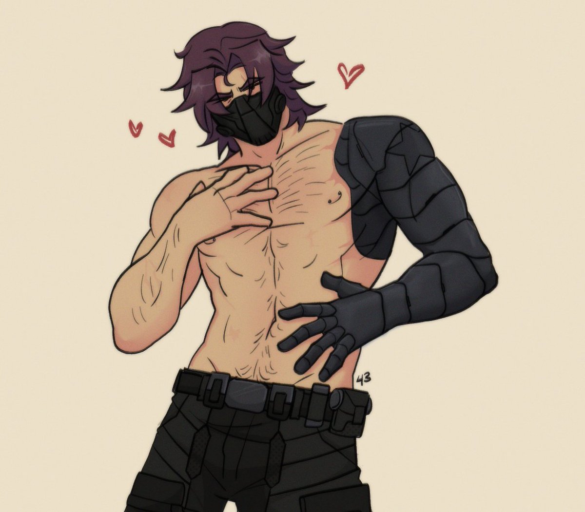 43alska's tweet photo. 😋

#buckybarnes #wintersoldier https://t.co/3Ijinm6ol7