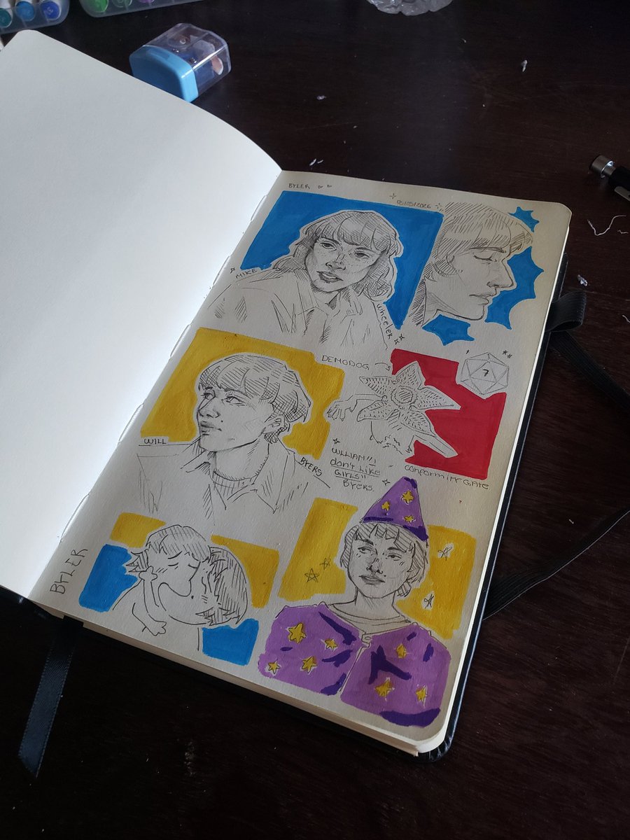 yoleooon's tweet photo. I draw another bear (BYLER https://t.co/2YjM2Ekc4d