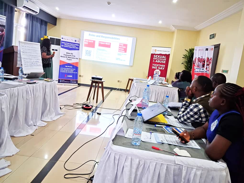 FFawoi's tweet photo. On the 2nd day of the GBVIMS Training, under the leadership of @UNFPACameroon with @Teenalive_2018, the session focused on:

✅ Intake Forms and Coding
✅ Practical exercises on coding
✅ Incident classification tools
✅ Consent

FAWOI remains grateful for this capacity building. https://t.co/zvL3eeKT8P