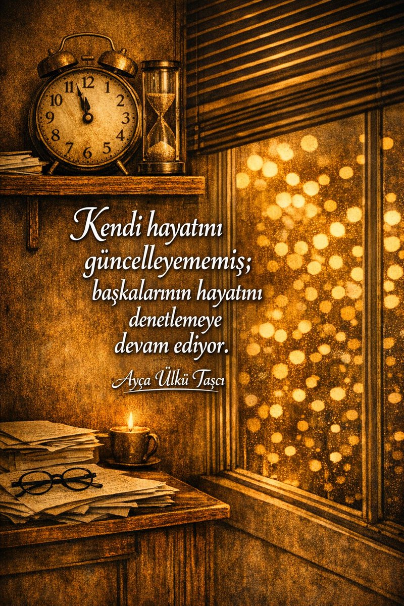 aycaulku's tweet photo. Kendi hayatını güncelleyememiş; başkalarının hayatını denetlemeye devam ediyor.

#iyigeceler #farkındalık #tespit #geceyenotum https://t.co/DOjRf2BW53