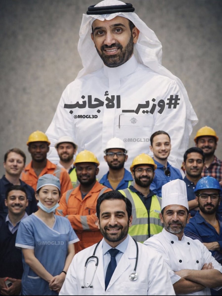 MOGL3D's tweet photo. 🚨 أحمد الراجحي وزير الأجانب 

السعودي يحرث الأرض عشان لقمة عيش ما تكفيه إلى نهاية الشهر، و الأجنبي راتبه أعلى مع سكن و سيارة وتأمين طبي ومزايا أخرى!

الحال من جرف لدحديره. https://t.co/DNH5qgSRic