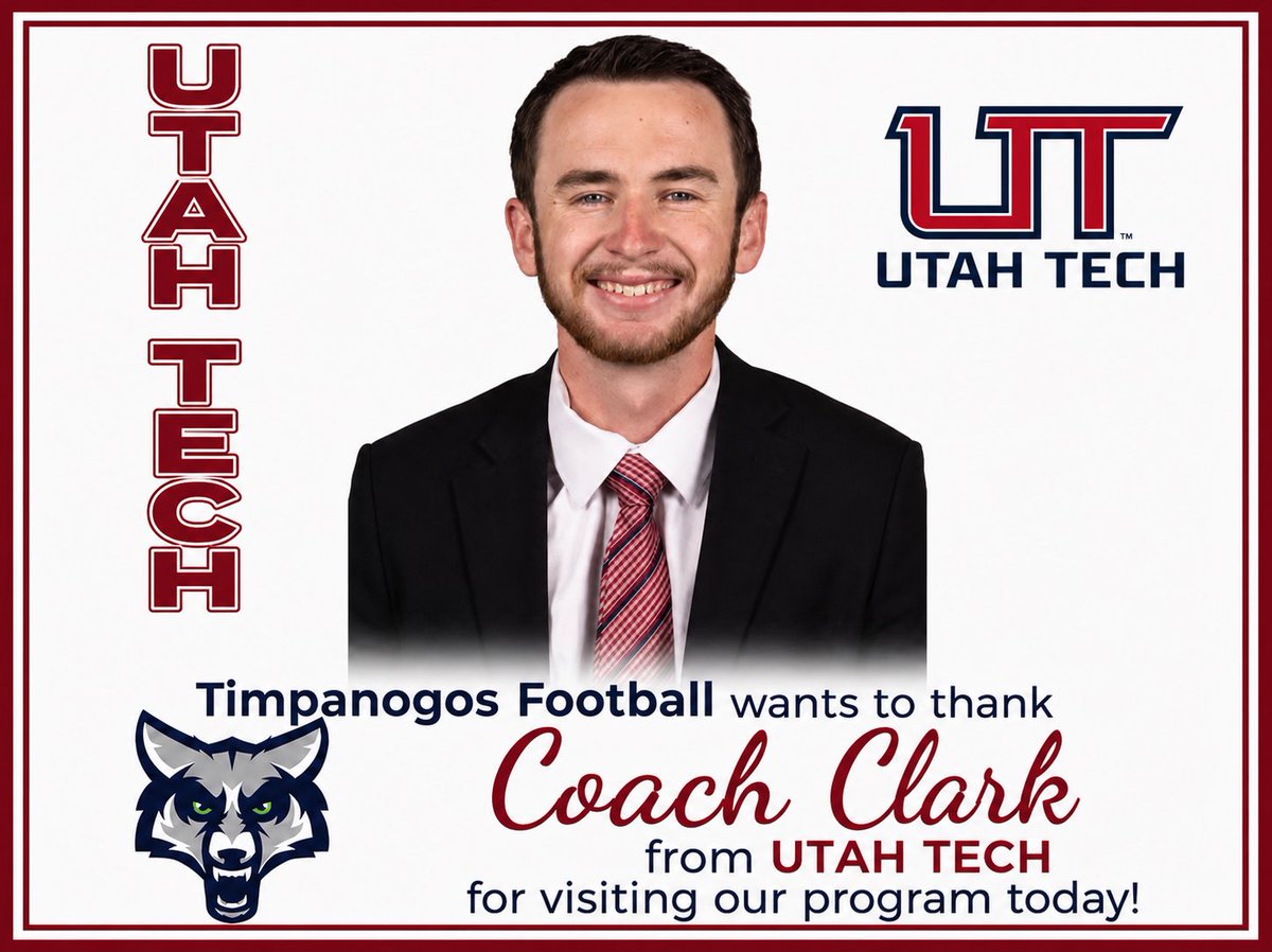 TimpanogosHSFB's tweet photo. Thank you @CoachClarkJ for stopping by today to chat about our athletes! #GoTrailblazers https://t.co/Ehz77t3BtF