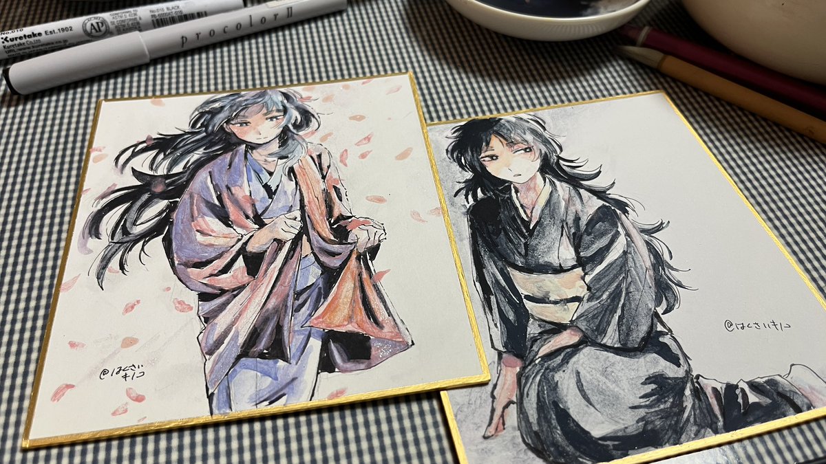 色紙こんな感じです‼️