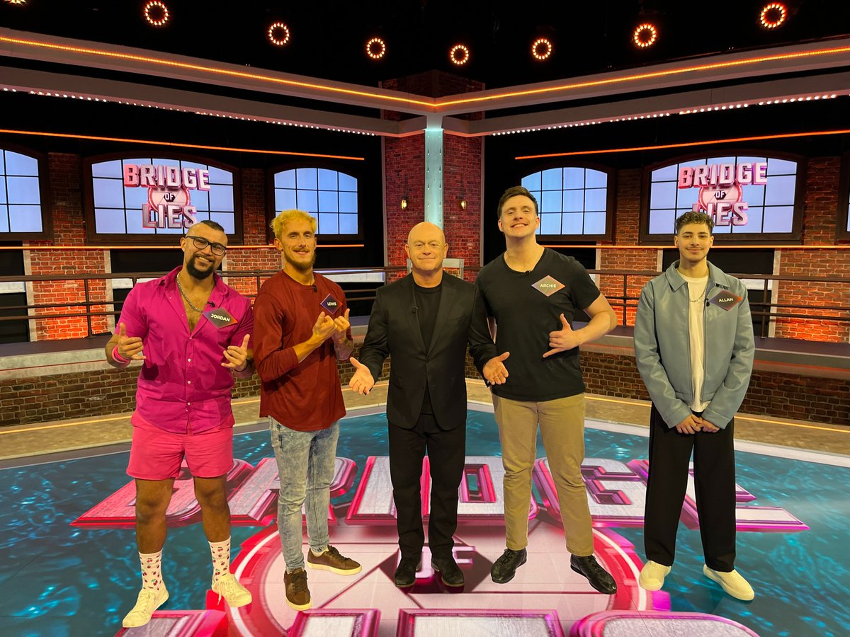 _JordanSaeed's tweet photo. Catch us on the @BBC Bridge of Lies hosted by Ross Kemp TOMORROW Wednesday 6th May at 4.30pm on BBC1!

Of COURSE the lads pulled up on the telly 😉📺

Tune in to see if we conquered the Bridge! https://t.co/cBxbvPiUrQ