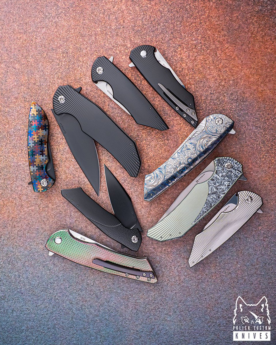 PolishKnives's tweet image. Herman DROP  🥁📢 Upcoming premiere: Wednesday, The 6th of May, 2026🔥💥

CST (Central Standard Time) : 11:00 AM

PST (Pacific Standard Time) : 09:00 AM

GMT (Greenwich Mean Time) : 04:00 PM

polishcustomknives.com/category/maker…

#titanium #steel #herman #knives