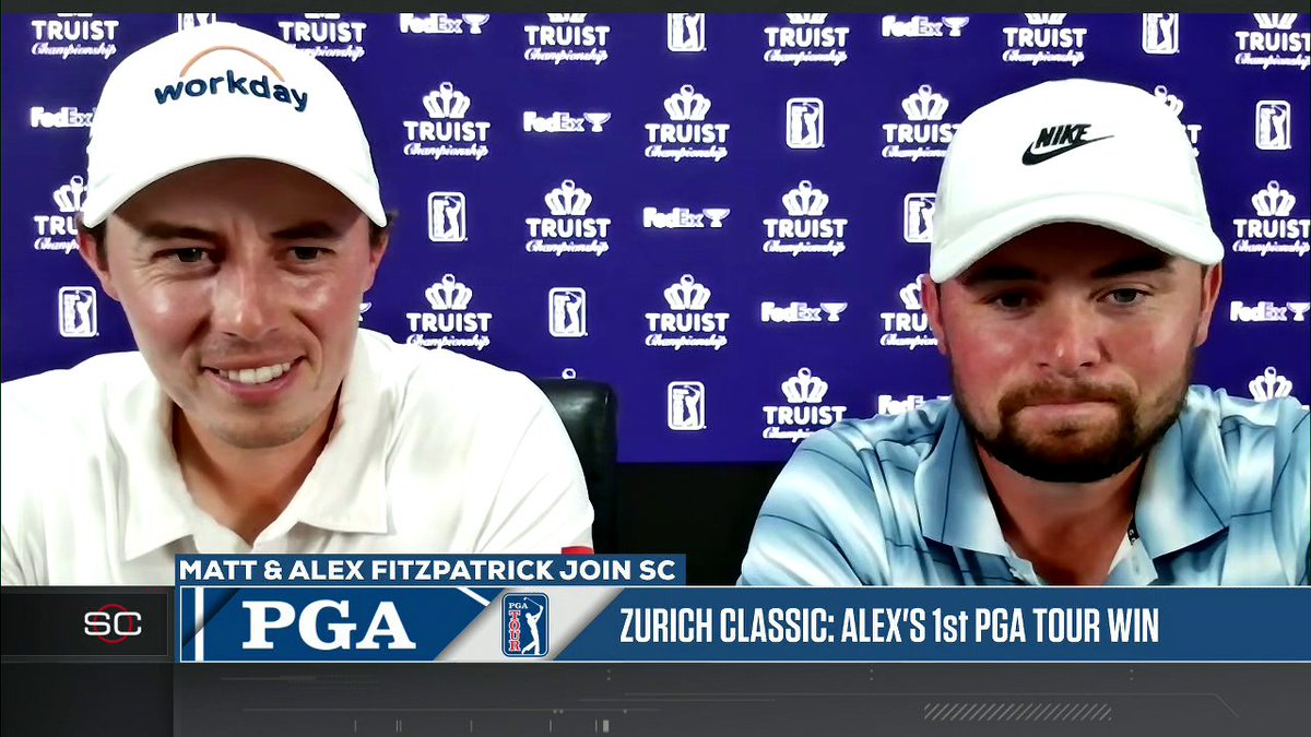 Fitzpatrick brothers reflect on Zurich Classic team win, family celebration