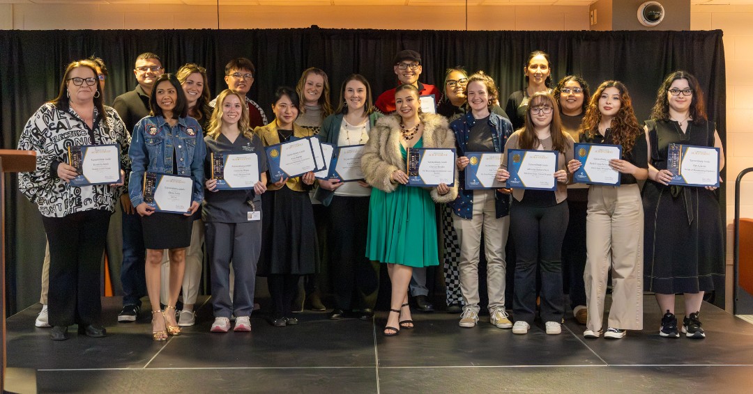NWTC's tweet photo. Celebrating excellence at #NWTC's Student Award Ceremony!

Last week, we proudly honored our 2026 Student Award winners — a group of students nominated by faculty and staff for their excellence, leadership, and impact.

🔗 https://t.co/M0ll7RPvJn

#NWTCproud #SoarHigher https://t.co/iNSBdeAvg7