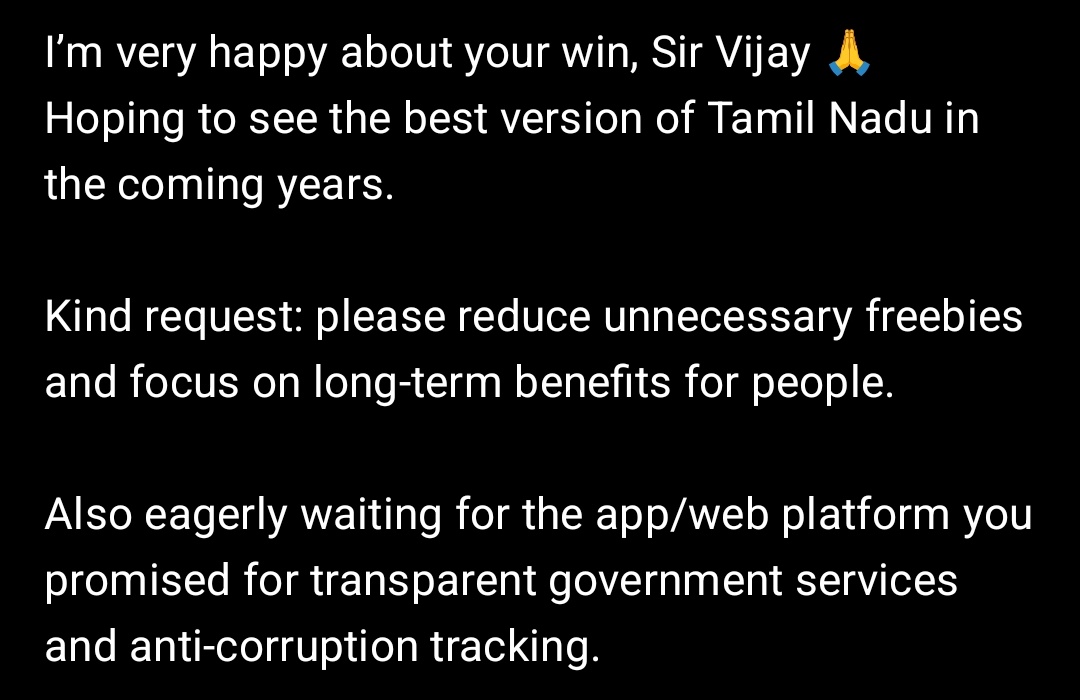 iamrubesh_r's tweet photo. @actorvijay @TVKVijayHQ  #TVKVijay‌ #TVKVijay‌HQ #TVK‌ #tvkcelebration #TVKWon #TVK108 #Vijay‌ #VijayPolitics #TVKWins #TVKOffice https://t.co/QDCEbzjqtT