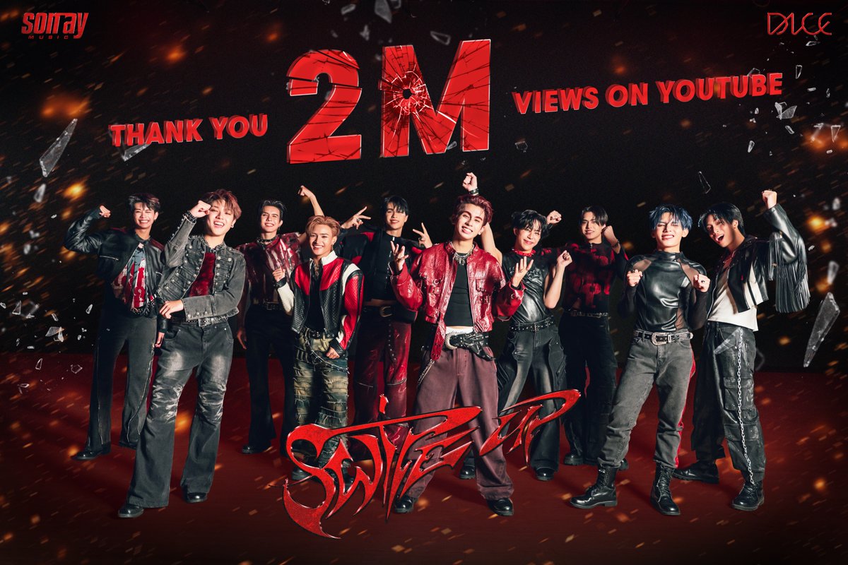 ‘SWIPE UP’ 2,000,000 Views on YouTube ❤️‍🔥🧯

If you don't like, just swipe ปัดเป๋ด้วยกันมาจนถึง 2,000,000 Views แล้วนะครับ 💪🏻🔥 ขอบคุณทุกคนที่มา SWIPE ด้วยกันนะค้าบบ ลุยกันต่อแบบเดือด ๆ ครับจารย์ 

#DICE_SWIPEUP OFFICIAL MV
🔗: youtu.be/tyf_FoKSV9w

MUSIC ON ALL STREAMING
🔗: