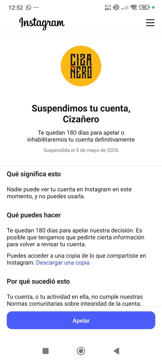 Cizañero tweet media