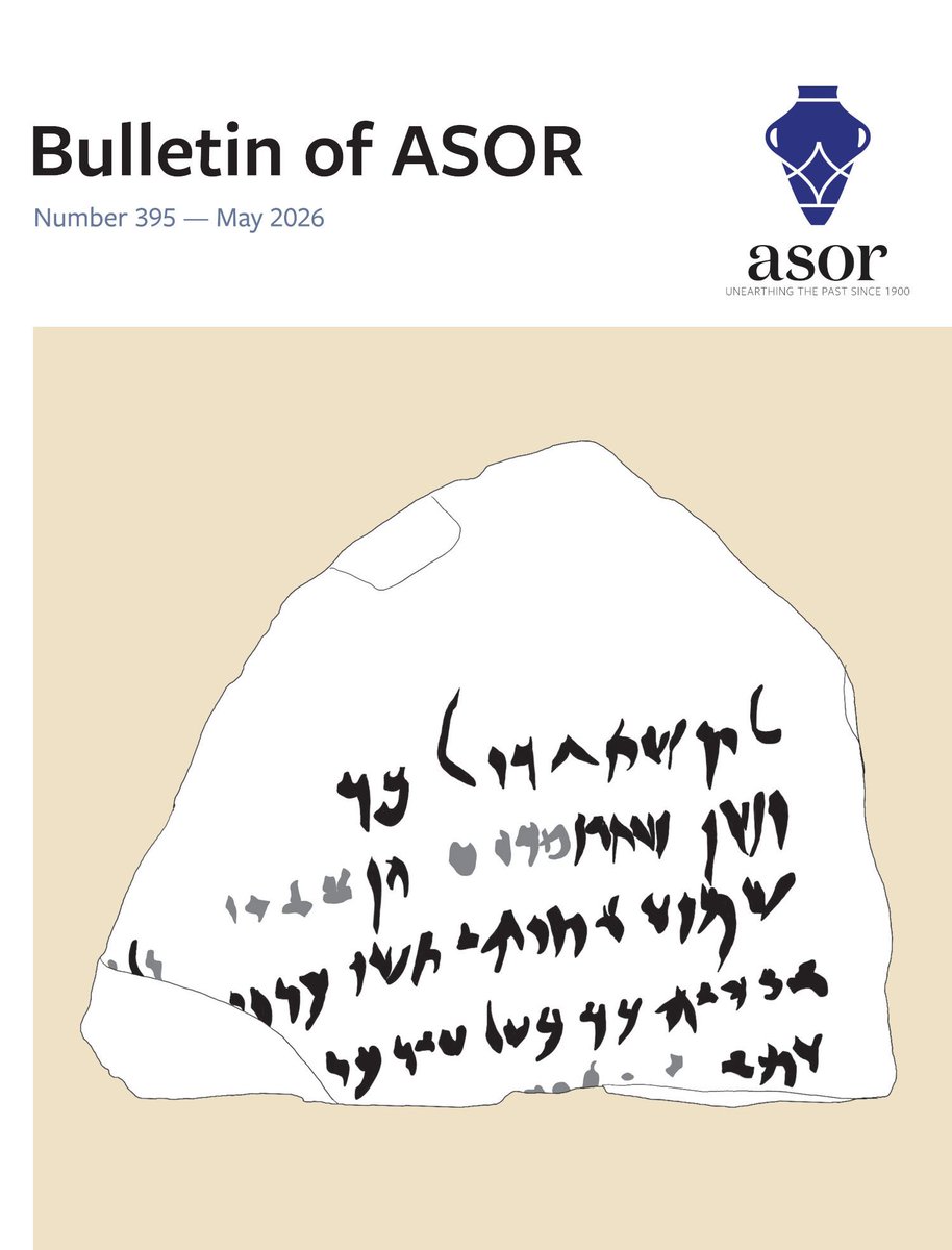 ASOR tweet media