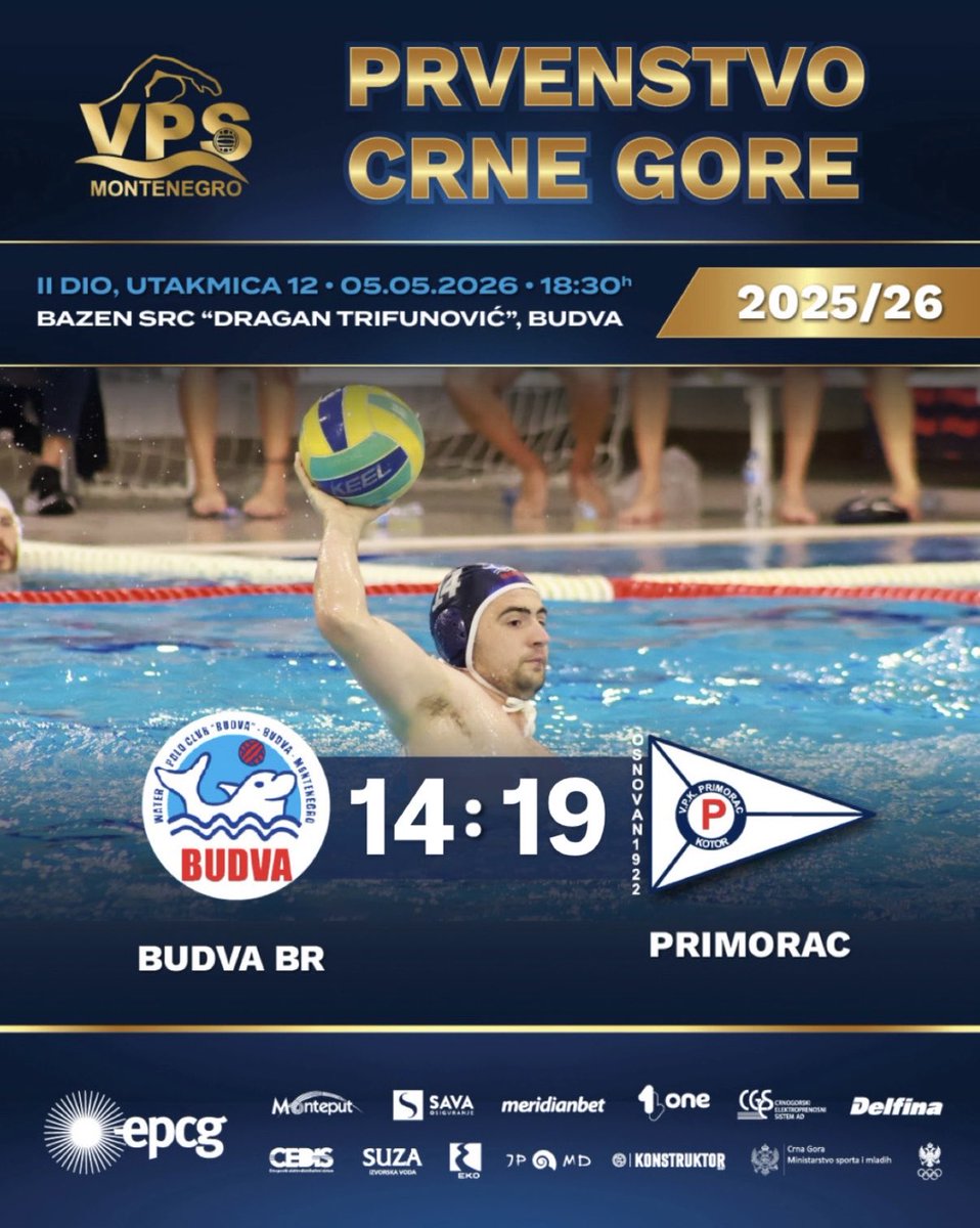 Water polo MNE tweet media